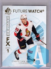 2017-18 SP Authentic Spectrum FX Bounty Unscratched Christian Jaros #S-67 Rookie